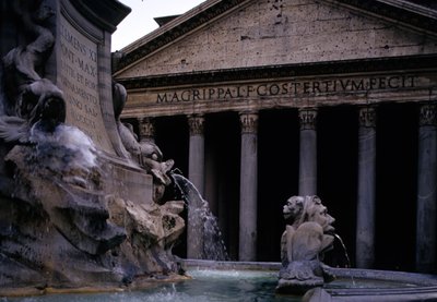 Le Panthéon et la fontaine - Roman